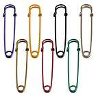 color set extra large 4 steel safety pins blankets