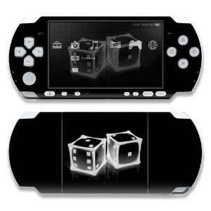   Sony PSP 1000 Skin Decal Sticker  Crystal Dice 