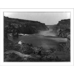 Library Images Historic Print (L) Shoshone Cañon and Falls, Idaho 