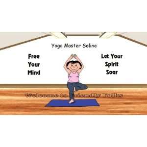  Yoga Personalized Cartoon Mouse Pad 