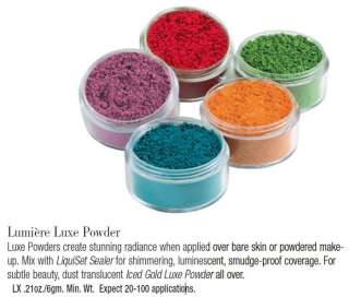 Lumiere Luxe Powder Ben Nye Theatrical Makeup Series LX  