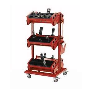   Mobile Cart For 63 Km   32Wx27Dx59 1/4H Red 