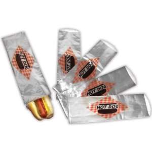  Hot Dog Long Foil Bag (250 Bags Per Case) Sports 