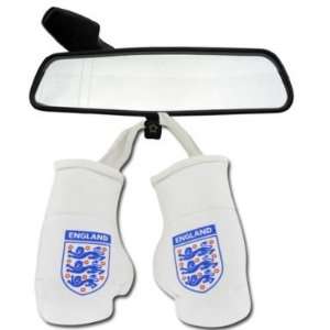  England 3 Lions Mini Boxing Gloves