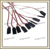 1000mm 3 Pin Servo Leads Connection Extension Cables*10  