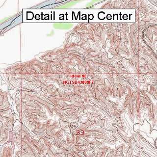  Map   Ideal NE, South Dakota (Folded/Waterproof)