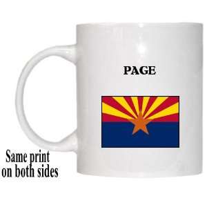  US State Flag   PAGE, Arizona (AZ) Mug 