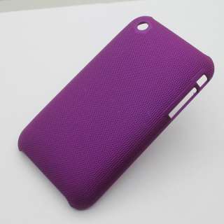 High quality Hard Case Cover For iPhone 3G/3GS purple  