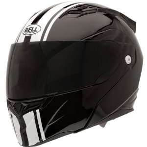   Revolver EVO Modular Motorcycle Helmet Rally Black/White S Automotive