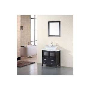   Sink Bathroom Vanity with Carrera White Marble
