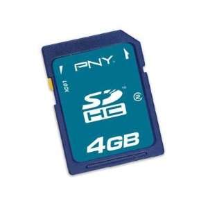  PSDHC4G4EFMANGO PNY 4GB Class 4 Mango SD Card Electronics