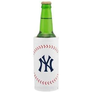  New York Yankees White Baseball Bottle Coolie