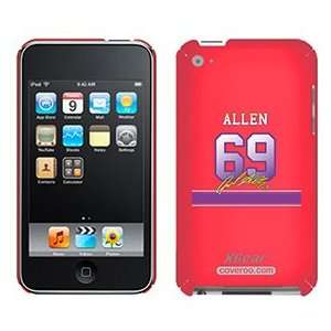  Jared Allen Signed Jersey on iPod Touch 4G XGear Shell 