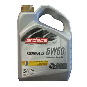   Racing Plus5w 50 Fully Synthetic Motor Oil 5 Liter Made in BELGIUM