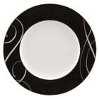 room furniture round table is stained in an elegant black color