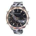   Watch w/ST Round Case, Black Multi Display Dial and ST Band