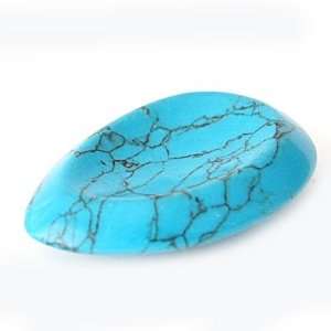   WORRY STONE Tumbled Comfort   TURQUOISE HOWLITE Health & Personal