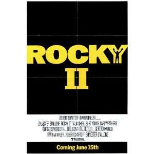  Rocky 2 (1979) 27 x 40 Movie Poster Style A