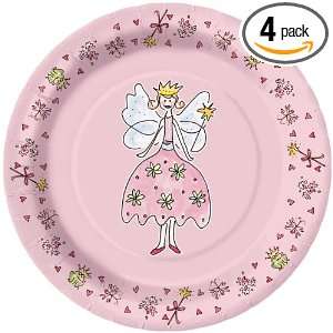 Design Design Once Upon A Time Dinner Plate, 8 Count Packages (Pack of 