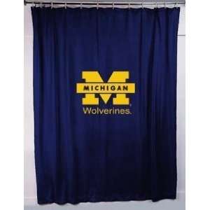  Michigan Wolverines Shower Curtain