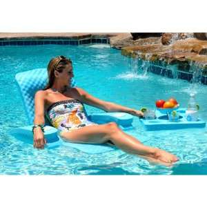  Recreation Folding Baja Chair Foam Pool Float Patio, Lawn & Garden