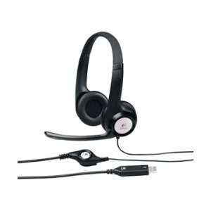  Logitech ClearChat Comfort USB Headset   Black And Silver 