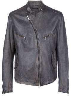 Un Solo Mondo Game Over Leather Jacket   Penelope   farfetch 