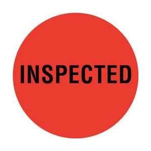  Inv Label,inspected, Red,pk1000   APPROVED VENDOR Office 