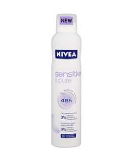 Nivea Sensitive and Pure 48h Anti Perspirant Deodorant Spray 250ml 
