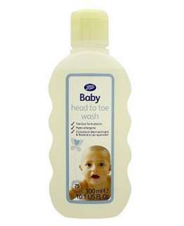 Boots Baby Head To Toe Wash 300ml   Boots