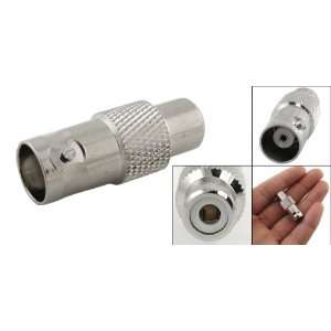  Gino BNC Female to RCA Female Connector Adapter Silver 