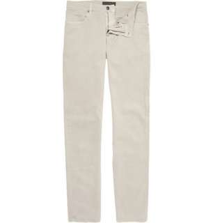    Trousers  Casual trousers  Straight Leg Cotton Trousers