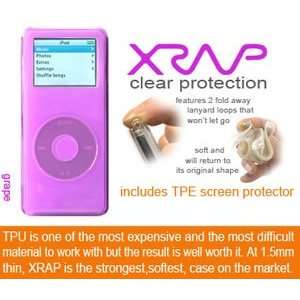  XRAP Case for Ipod nano 4gb Fluorescent Grape  Players 