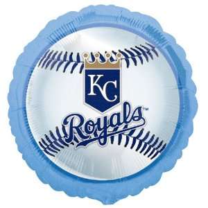  Lets Party By Kansas City Royals Baseball Foil Balloon 
