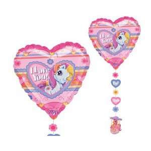   You Drop a Line My Little Pony 24 Mylar Balloon [Toy] Toys & Games