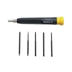  General Tools 318 735 5 Piece Precision Screwdrivers 