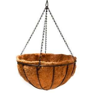  deluxe metal hanging basket 12