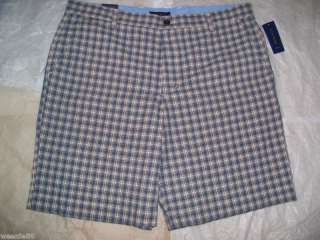 CLUB ROOM by Macys Mens NEW Dress Golf Plaid Shorts $42  