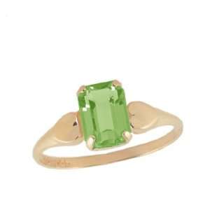    10K Gold Teens August Birthstone Ring (size 4 1/2) Jewelry