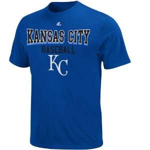  MLB Majestic Kansas City Royals Kings of Swing T Shirt 