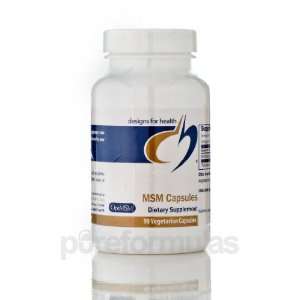  Designs for Health MSM 1000 mg 90 Capsules Health 