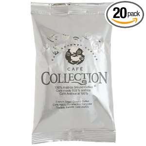 Cafe Collection French Roast (Ground) Coffee, 2.25 Ounce Packages 