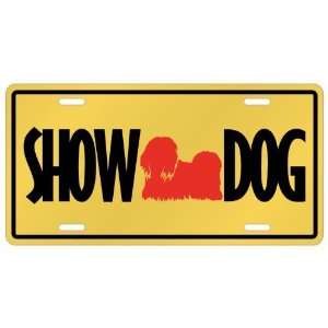New  Japanese Chin / Show Dog  License Plate Dog 