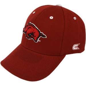  Arkansas Razorbacks Cardinal Youth Championship Hat 