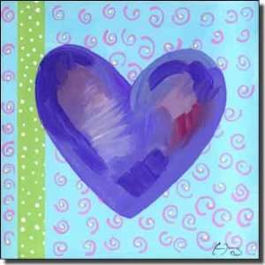 Shower Shout Heart by Cinnamon Cooney   Heart Art Ceramic Accent Decor 