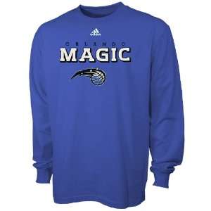 adidas Orlando Magic Blue True Youth Long Sleeve T shirt 