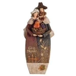 Pack of 3 Thanksgiving Autumn Harvest Pilgrim Couple Figures 10