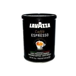 Lavazza, Coffee Grnd Espresso Can, 8 OZ (Pack of 12)