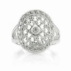  Emitations Leevas CZ Wedding Ring   Sterling Silver, 8, 1 