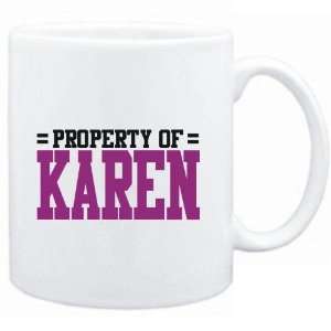    Mug White  Property of Karen  Female Names